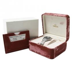 Pre Owned Omega Seamaster 300m SS Blue/Silver Mens Wristwatch 36mm