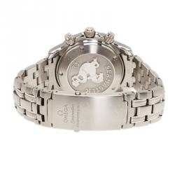 Pre Owned Omega Blue Stainless Steel Seamaster professional chronometer 300m Men's Wristwatch 41MM