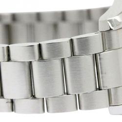 Pre Owned Omega Silver Stainless Steel Seamaster Aqua Terra Men's Wristwatch 36MM