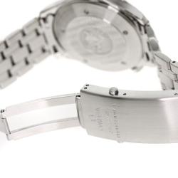 Pre Owned Omega Navy Blue Stainless Steel Seamaster Men's Wristwatch 41MM