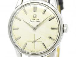 Omega Yellow Stainless Steel Seamaster Men's Wristwatch 35MM