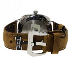 Panerai Black Stainless Steel Radiomir 10 Days GMT Limited Edition Men's Wristwatch 47MM