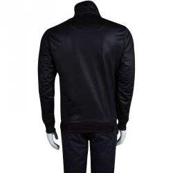 Pre Owned Philipp Plein Black Skull Motif Bomber Jacket L