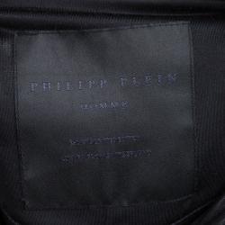 Pre Owned Philipp Plein Black Skull Motif Bomber Jacket L