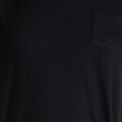 Pre Owned Philipp Plein Black Skull Print Embellished Jogger Pants L