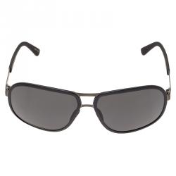 Porsche Design Black P8553 Aviator Sunglasses