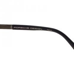 Porsche Design Black P8553 Aviator Sunglasses