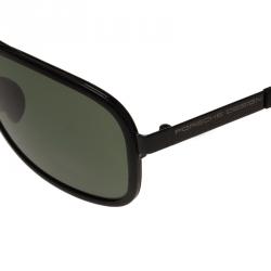 Porsche Design Black P'8553 Aviator Sunglasses