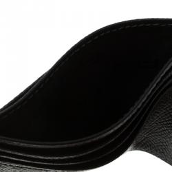 Pre Owned Porsche Design Black Leather P H6 Card Holder