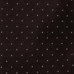 Prada Brown Silk Polka Dot Tie