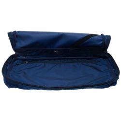 Prada Blue Nylon Laptop Case