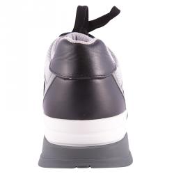 Pre Owned Prada Sport Tricolor Leather and Mesh Sneakers Size 44