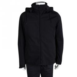 Prada Sport Black Hooded Jacket XXL