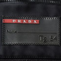 Prada Sport Black Hooded Jacket XXL