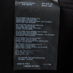 Prada Sport Black Hooded Jacket XXL