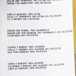 Pre Owned Prada Sport Yellow Panther Embroidered Polo T-Shirt XL