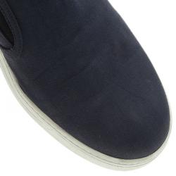 Pre Owned Prada Sport Navy Blue Loafers Size 43