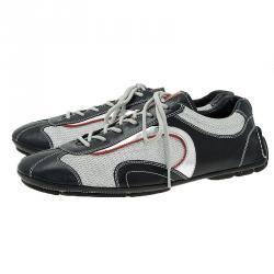Pre Owned Prada Sport Black and Grey Sneakers Size 44