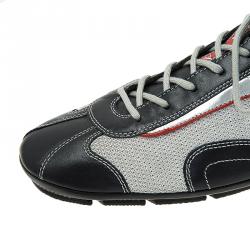 Pre Owned Prada Sport Black and Grey Sneakers Size 44