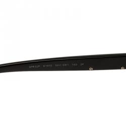 Prada SPR 52P Silver Tone Polarized Sunglasses