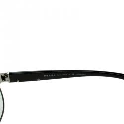 Pre Owned Prada Grey Tone SPR 52P Polarized Sunglasses