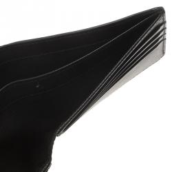 Prada Black Saffiano Leather Bi-Fold Wallet