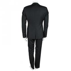 Prada Black Regular Fit Tailored Suit L