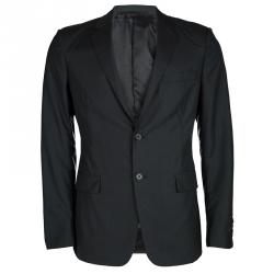 Prada Black Regular Fit Tailored Suit L
