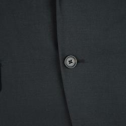 Prada Black Regular Fit Tailored Suit L