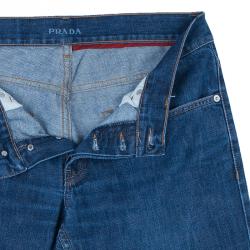 Pre Owned Prada Men's Blue Denim Jeans M