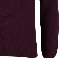 Pre Owned Prada Men's Burgundy Cashmere Sweater L