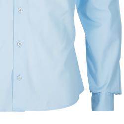 مملوكة مسبقًا Prada Men's Blue Cotton Shirt M