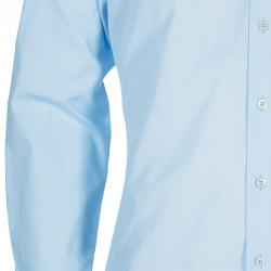مملوكة مسبقًا Prada Men's Blue Cotton Shirt M