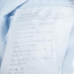 Pre Owned Prada Light Blue Long Sleeve Buttondown Shirt L