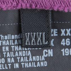 Prada Purple Polo T-Shirt XXXL