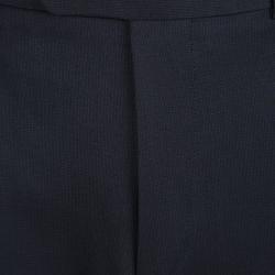 Prada Navy Blue Wool Regular Fit Suit M