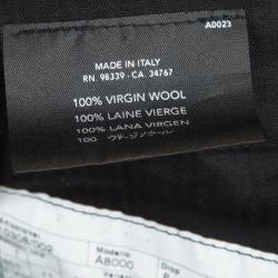 Prada Navy Blue Wool Regular Fit Suit M
