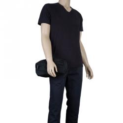 Pre Owned Prada Black Nylon Toiletery Case Pouch