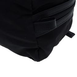 Pre Owned Prada Black Nylon Toiletery Case Pouch