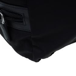 Pre Owned Prada Black Nylon Toiletery Case Pouch