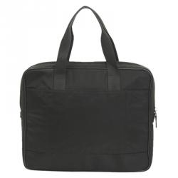 Prada Black Tessuto Nylon Business Briefcase