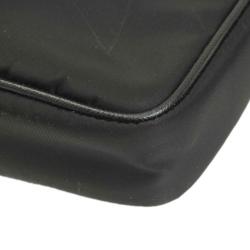 Prada Black Tessuto Nylon Business Briefcase