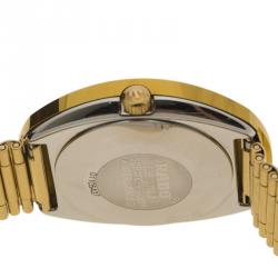 Rado Gold Stainless Steel DiaStar Men's Wristwatch 35MM