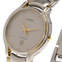 Rado Grey Stainless Steel Florence Men's Wristwatch 32MM