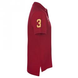 Pre Owned Polo Ralph Lauren Red Mercer Polo Team Shirt XL