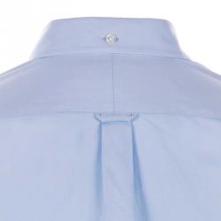 Pre Owned Polo Ralph Lauren Light Blue/Black Logo Long Sleeve Shirt XL