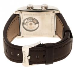 Raymond Weil Black Don Giovanni Leather Men's Wristwatch 35MM