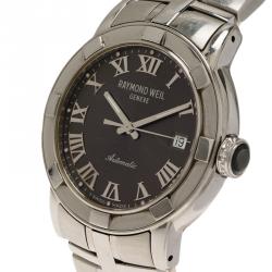 Raymond Weil Grey Stainless Steel Parsifal Men's Wristwatch 39MM