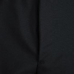 Roberto Cavalli Black Wool Tuxedo Suit L