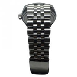 مملوكة مسبقًا Rolex Blue Stainless Steel Datejust Men's Wristwatch 36MM